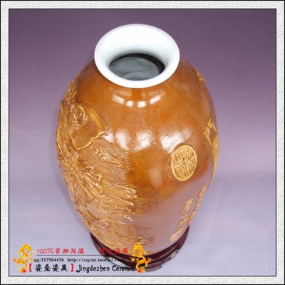 景德鎮之魂 程敏群名師陶瓷雕刻花瓶的藝術探秘